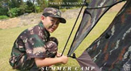 青少年军事军训夏令营-雷霆夏令营